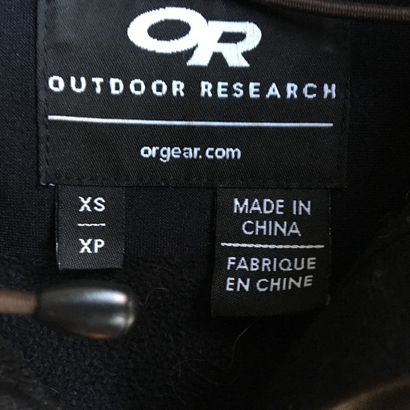 OR micro fleece lined soft shell jacket, brown - Picture 5 of 6